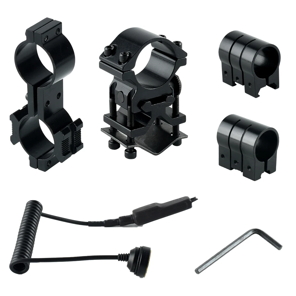 Clip Laser pour lunette de visée à boucle 25.4mm/30mm, pince universelle multifonctionnelle, accessoires tactiques de chasse, Clip de montage 11mm 20mm