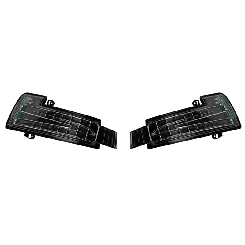 1Pair Rearview Mirror Lamp LED Turn Signal Light For Mercedes Benz GL GLE GLS ML X164 W164 W166 A1668200121 A1668200221-A92D