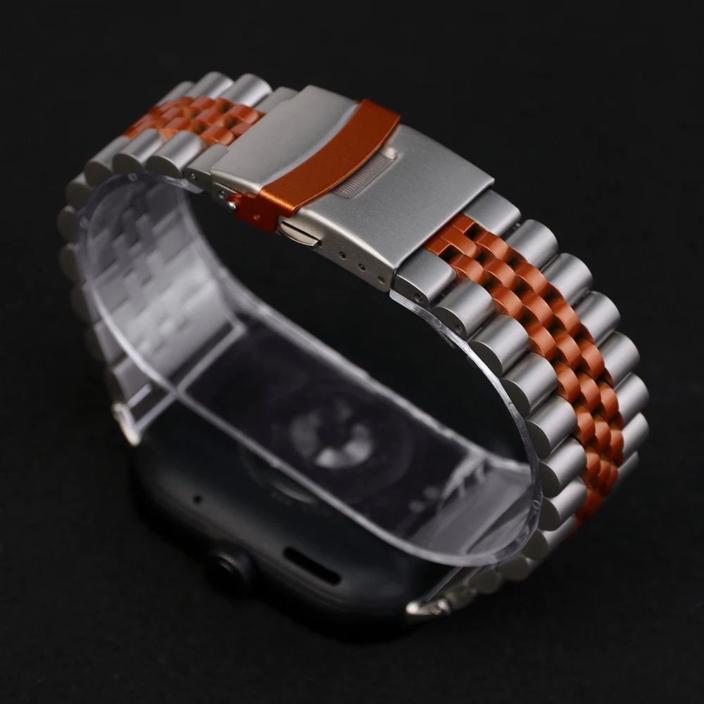 Ремешок из нержавеющей стали для Xiaomi Mi Band 9 Pro/Mi Band 8Pro, металлический ремешок для умных часов, браслет Correa для Redmi Watch 5 4, ремешок для часов