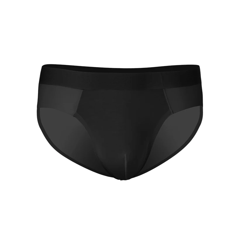 

Underwear men ice silk thin breathable seamless men summer triangle shorts transparent sexy low waist anti-bacterial crotch