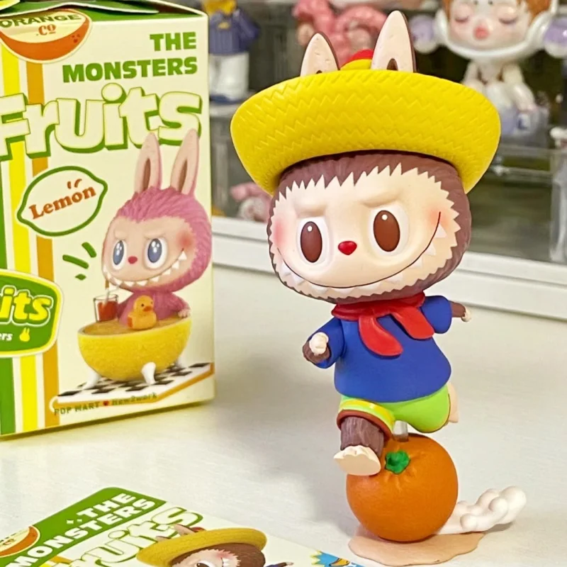 Labubu Fruit Series Blind Box Prezenty urodzinowe odpowiednie na Boże Narodzenie Halloween jako prezent dla przyjaciół Kawaii Dekoracje biurowe do domu