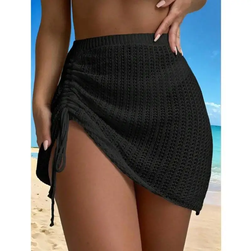 

Новая летняя пляжная юбка с разрезом по бокам, повседневный спортивный костюм на шнуровке Seven Sve, осенний сезон, мужская одежда