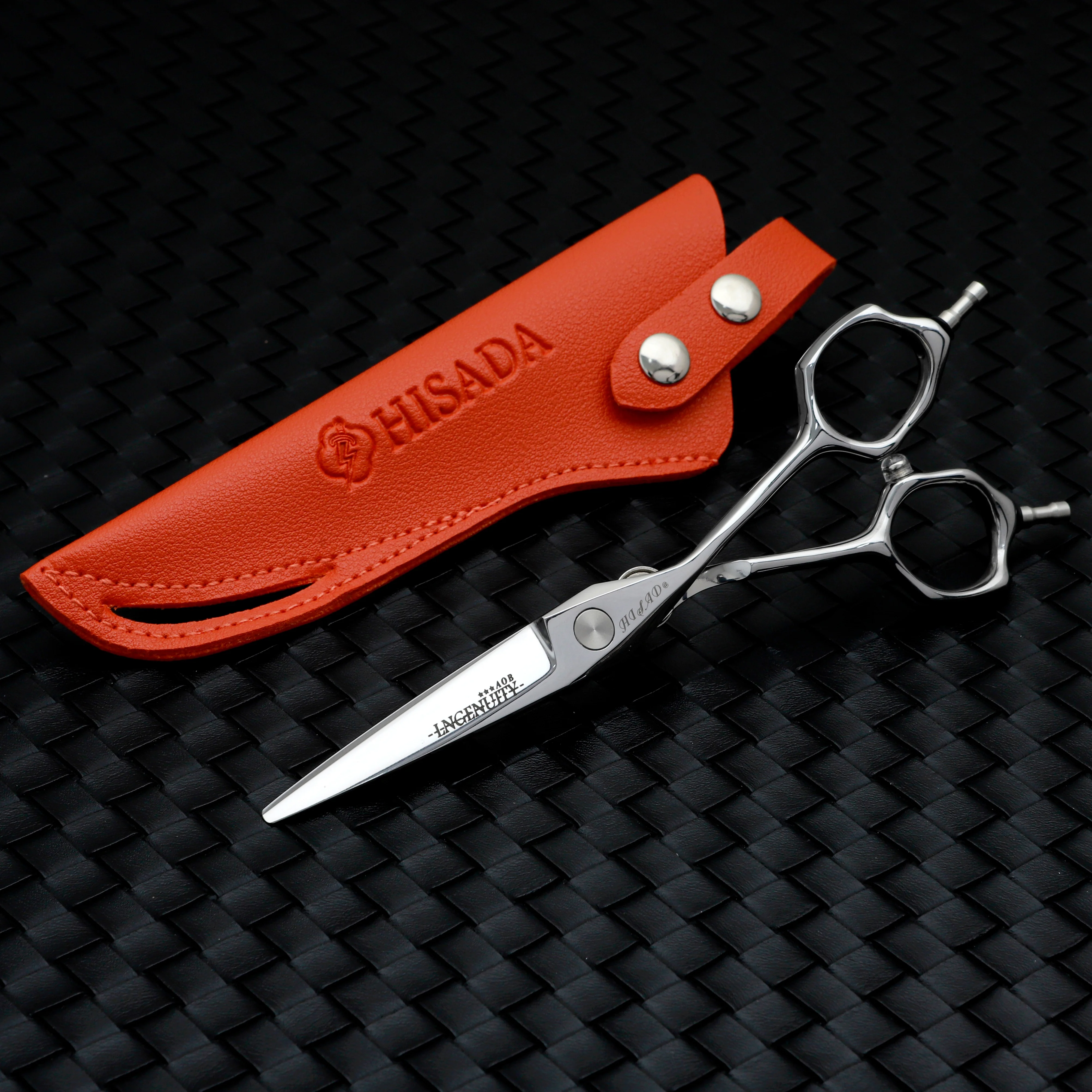 

Профессиональные парикмахерские ножницы HISADA 5.5 6.0 для старших парикмахеров, серые, из стали VG10, тонкие и без следов.