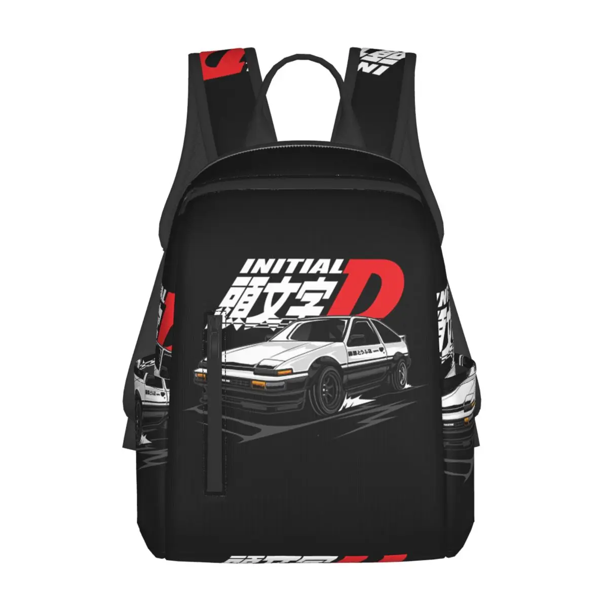

Anime Drift AE86 Initial D Backpack Daypack Large Capacity Boys Girls BookBag School Bag Shoulder Bags for Men Women