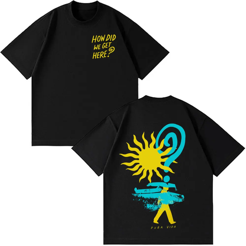 Singer Louis Tomlinson How Did I Get Here Tour 2026 Print TShirt Men Women Hip-hop T-shirt Cotton Casual Aesthetic Trend T-shirs