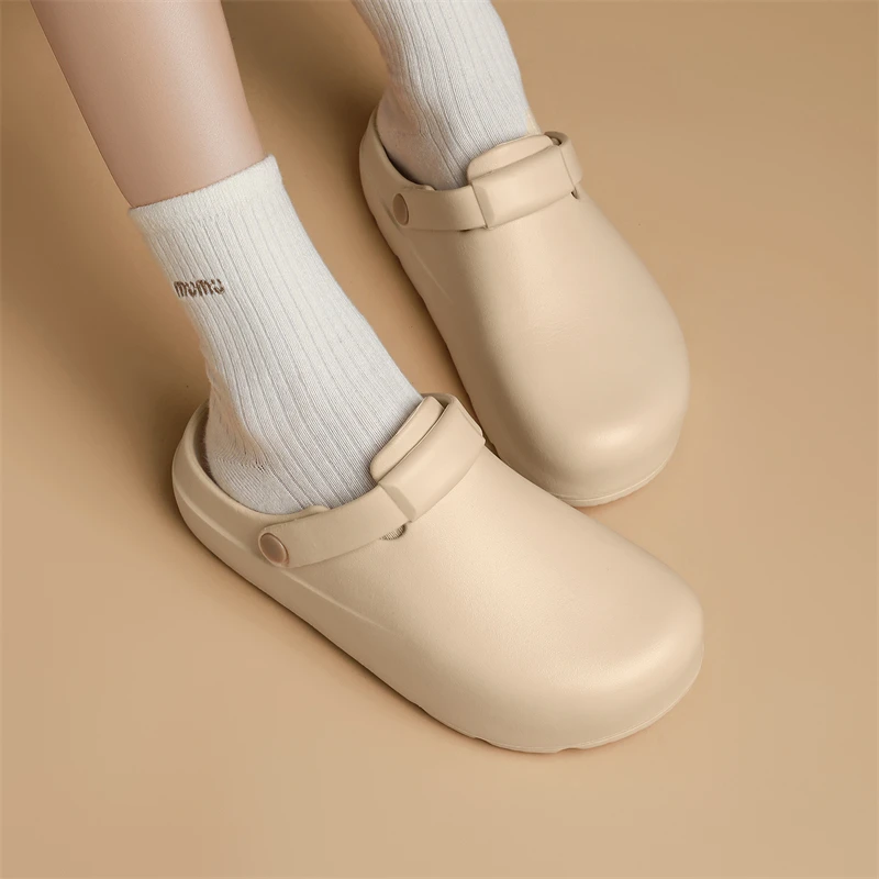 Sandalen Damen 2025, Sommer, neue Baotou-Hausschuhe, rutschfeste, leichte Strandschuhe – Detail 27