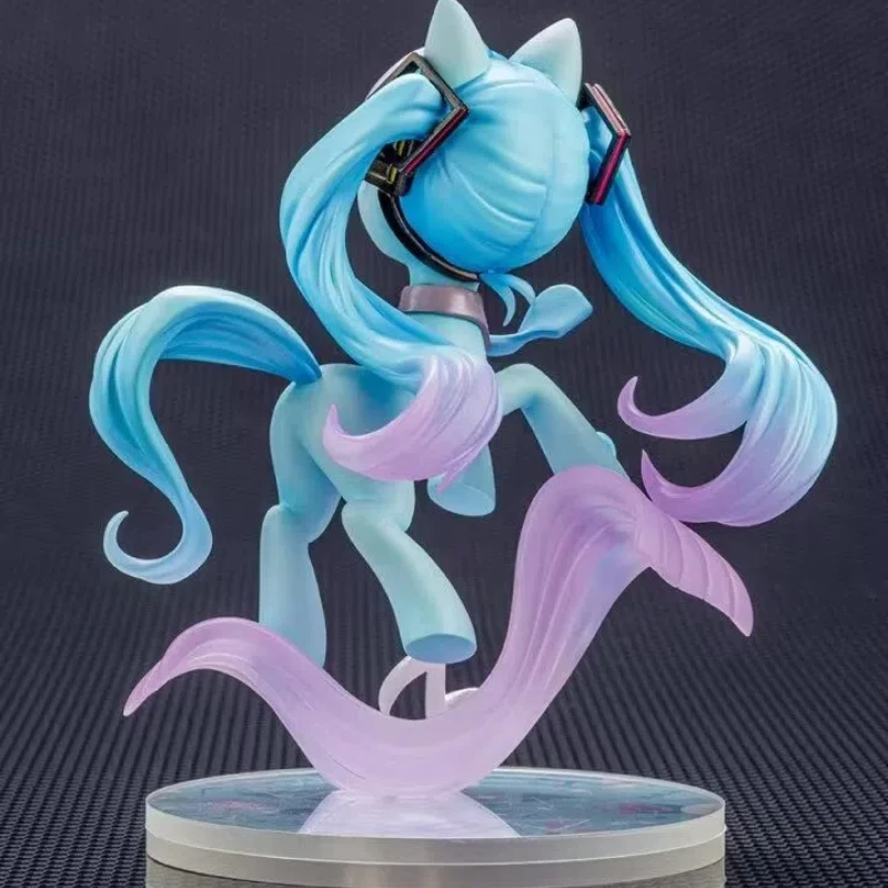 ألعاب شخصيات الحركة Hatsune Miku Virtual Singer & My Little Pony جمع سطح المكتب لتزيين الرسوم المتحركة هدايا عيد الميلاد الطرفية