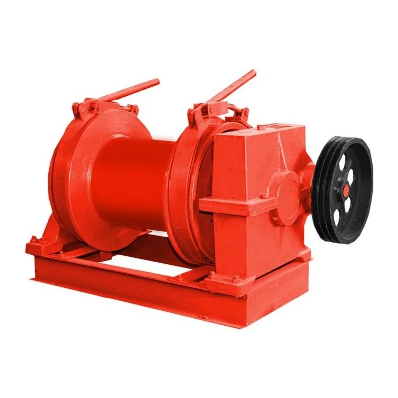 

Handbrake Winch with Built-in Clutch and Quick Release for Diesel Well Drilling and Pile Driver Planetary Handbrake Winch