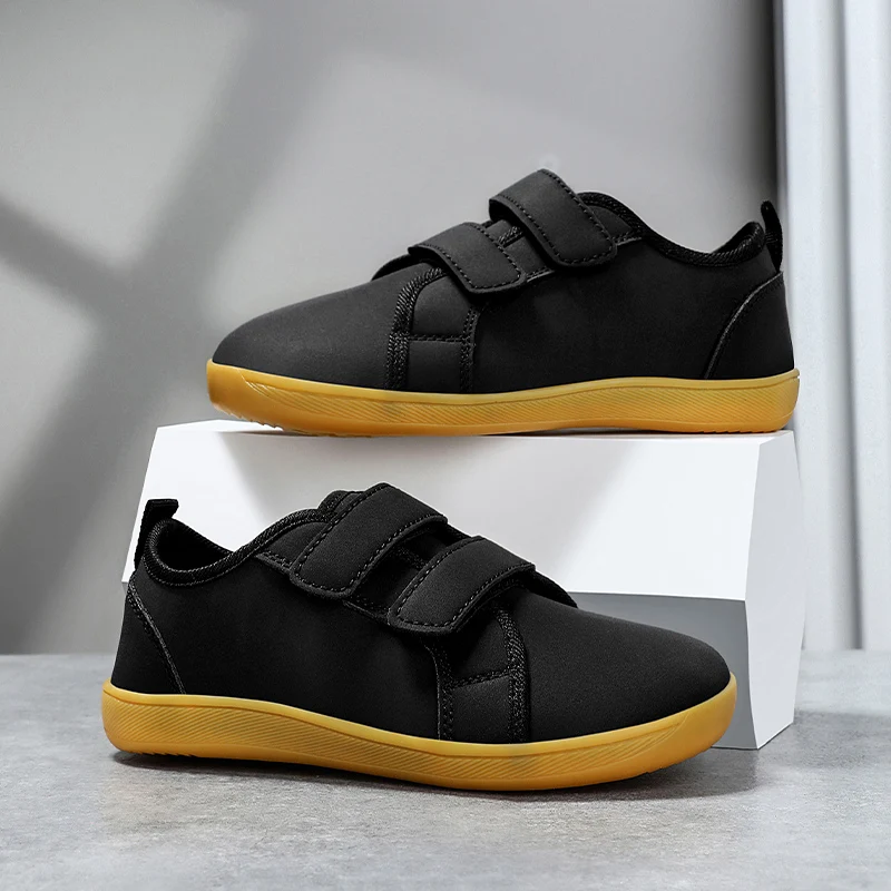 

New Children's Casual Sports Shoes Student Outdoor Anti-Slip Flat Shoes Wide-Leg Running Shoes 28-38#