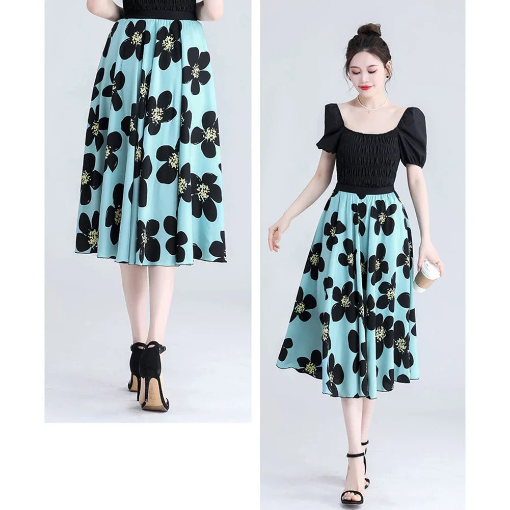 

For Daily Wear New Skirt Fashion Skirt Daily Fashion Blue Daily Wear Polyester Fabric 80-160kg All Seasons Wear