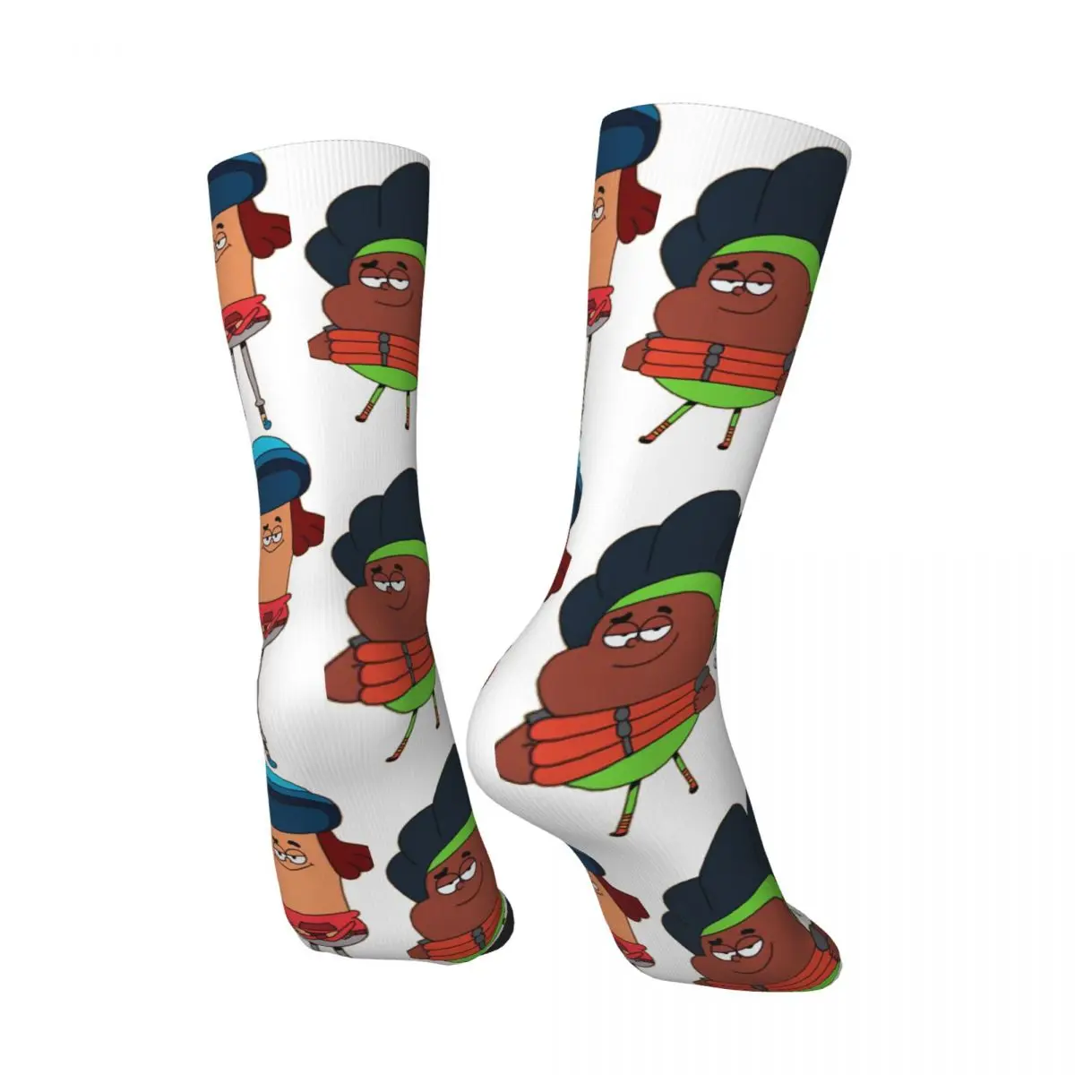 Hip Hop Vintage Together Crazy Men's compression Socks Unisex Pinky Malinky Street Style Seamless Printed Funny Novelty Happy