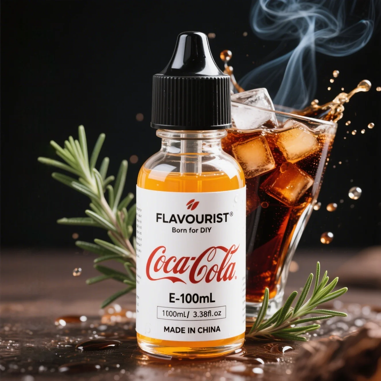 Aromatista Cola Aroma Sabor Agua Solubilidad Aromatizante Concentrado Bebida Sabor Esencia Aceite