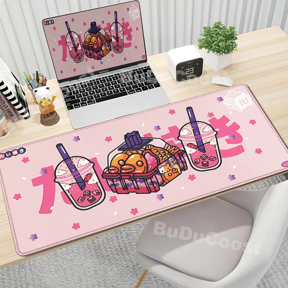 Japanese Elements Mousepad Computer Game Keyboardpad Large Size Sushi Suitchi Tapis De Souris Mausepad Deskmat Alfombrilla Raton