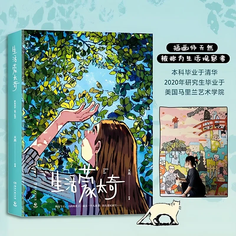 Life Montage Comic Story Book, A Picture Book Picture Book Art Collection Loved By Young People Manga Story Book