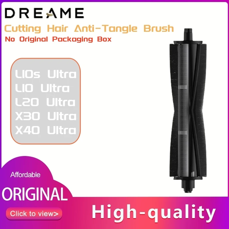 Original Dreame X30 Ultra Cutting Hair Anti-Tangle Brush Accessories for Dreame X40 Ultra/L20 Ultra/L10S Main brush Spare Parts