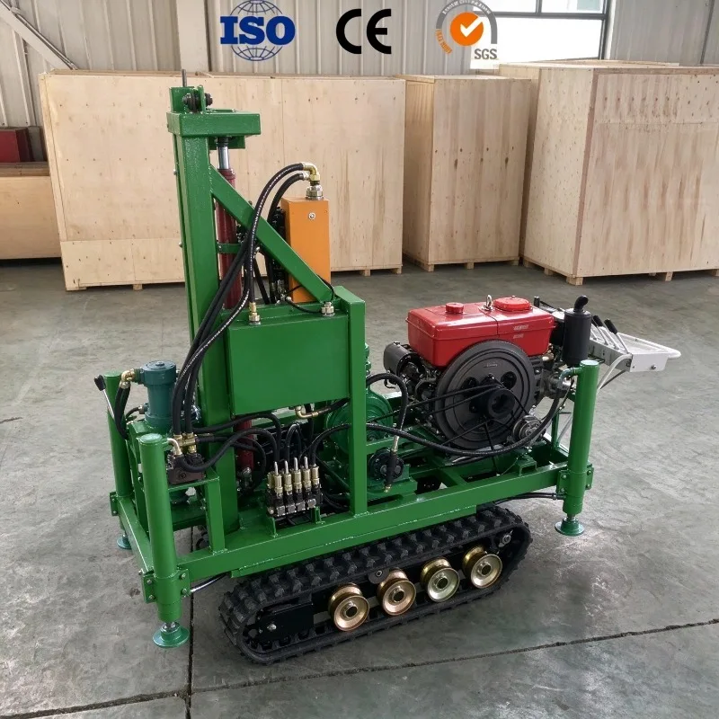 Quiet Electric Water Well Drilling Machine 220V Portable Mini Borehole Drill Rig Compact Home Use Deep Well Drilling Equipment