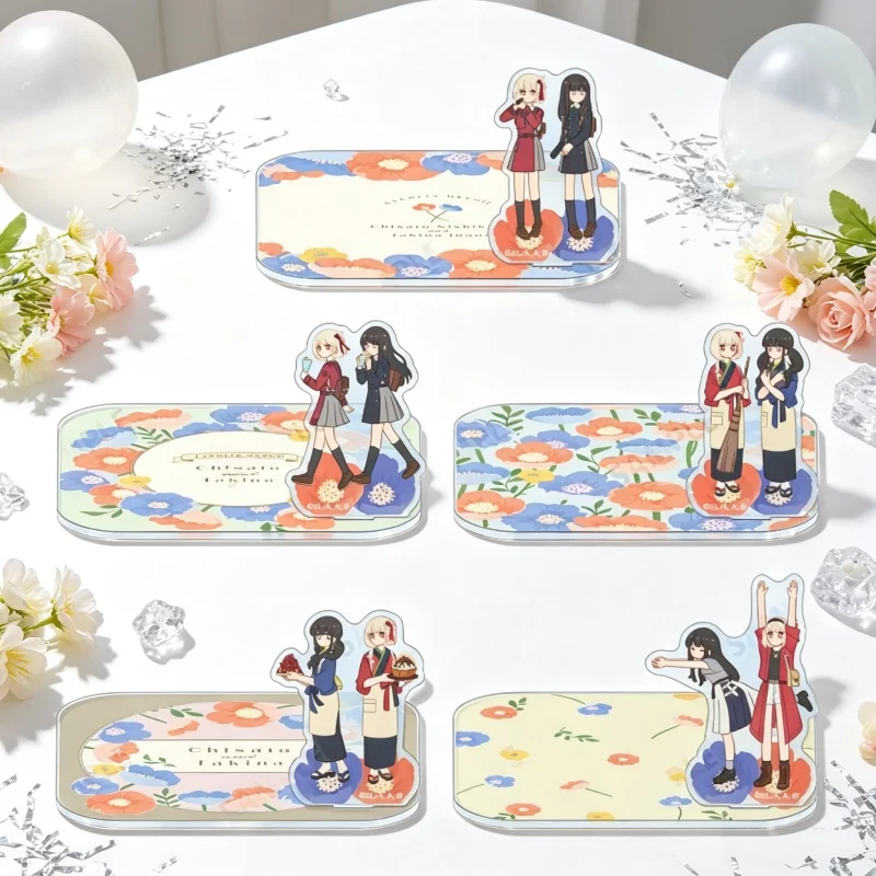 Anime Lycoris Recoil Acrylic Stand Model Plate Inoue Takina/Chisato Nishikigi Keychain Decoration 10Cm Factory Direct Shipment