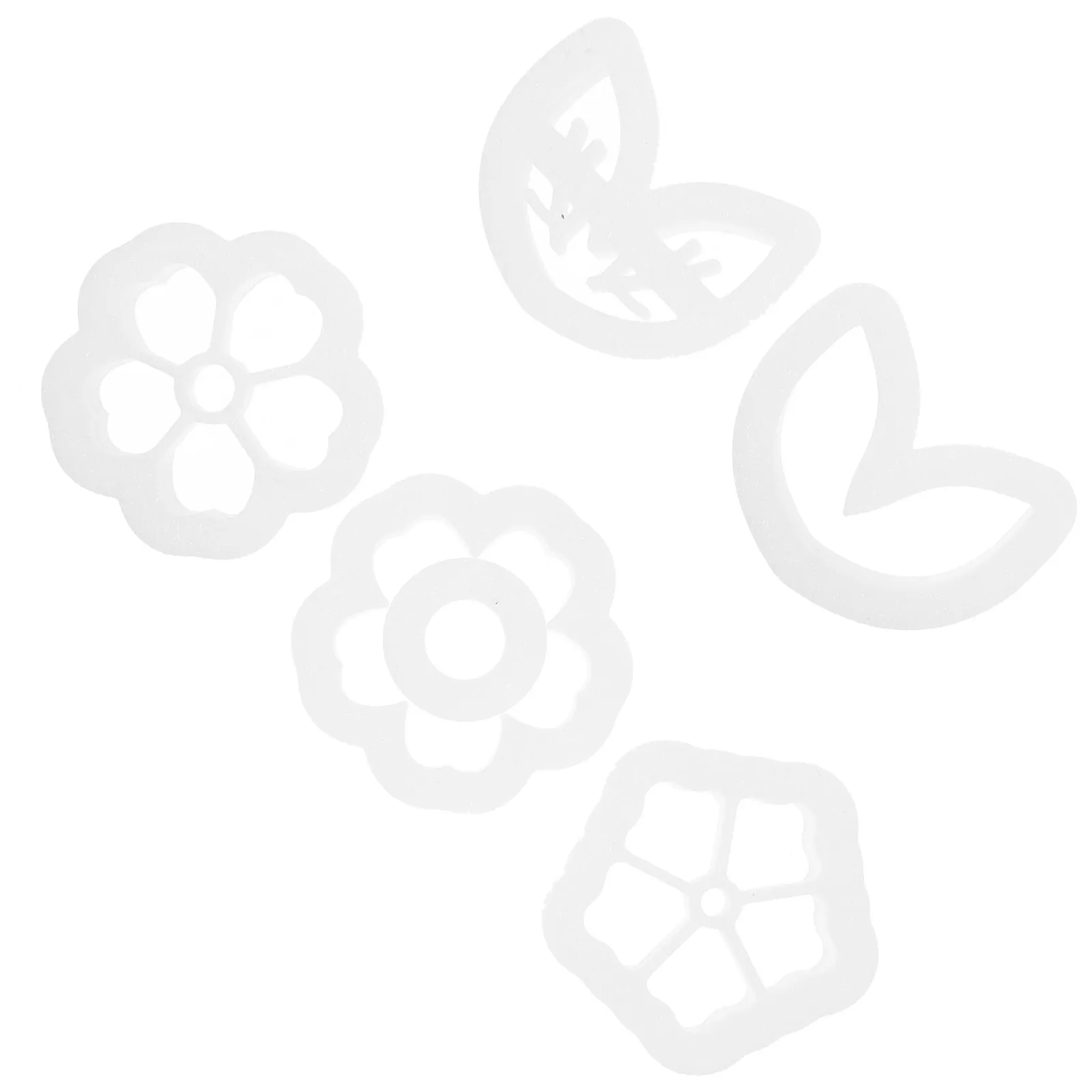 

Набор из 5 керамических форм для сережек, многофункциональные легкие вырубки для глины, идеально подходят для изготовления украшений из полимерной глины своими руками