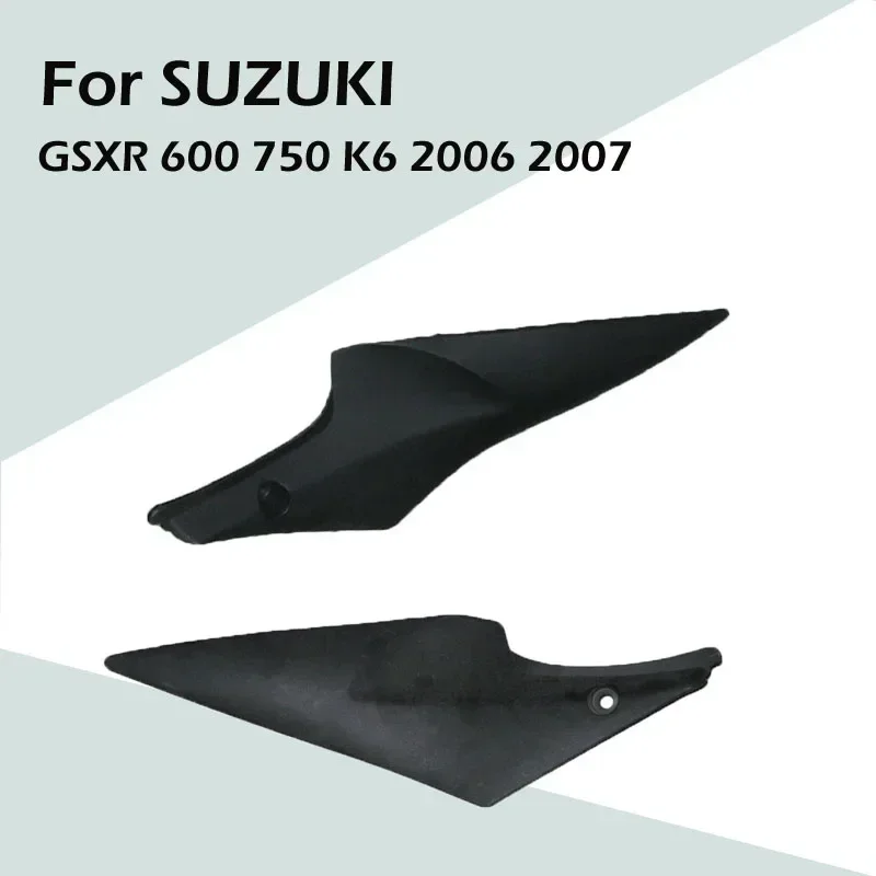 For SUZUKI GSXR 600 750 K6 2006 2007 Motorcycle Accessories Fuel Tank Left and Right Side Plates ABS Injection Fairing