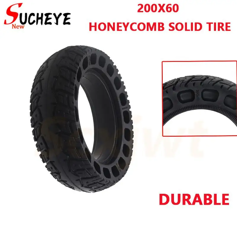 

Покрышка цельнолитая 200x60 взрывозащищенная для электросамоката INOKIM Light MACURY Zero 8, 8-дюймовая шина для электросамоката, запчасти