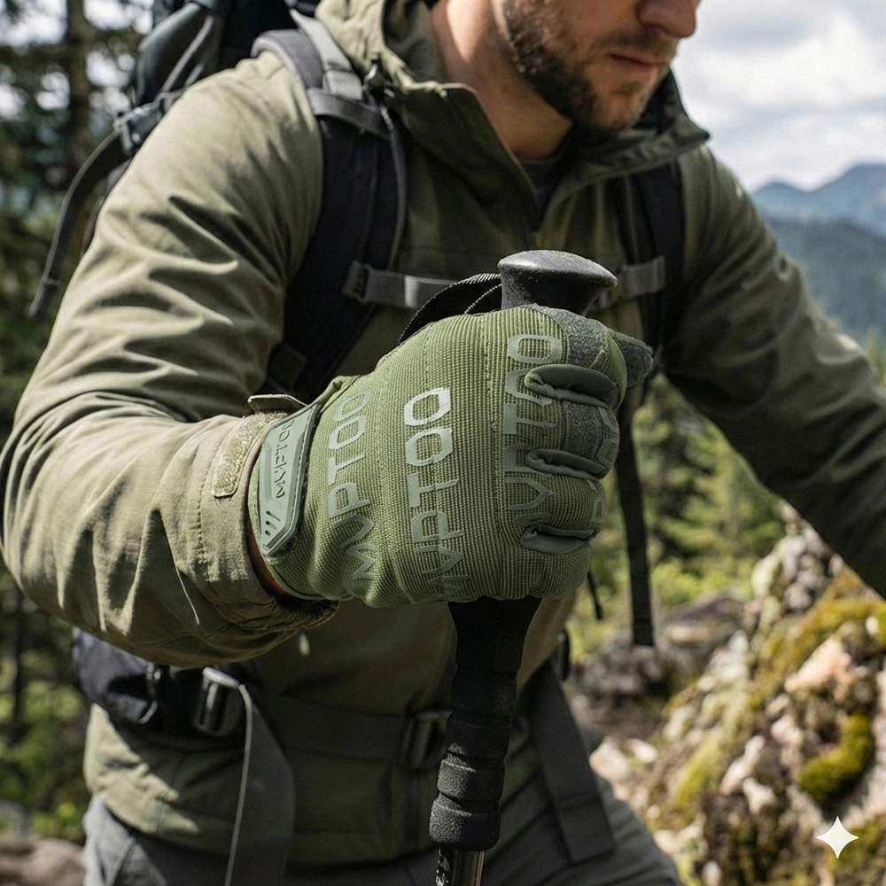 Männer Taktische Handschuhe Touchscreen Sport Outdoor Paintball Kampf Wandern Jagd Reiten Fahrrad Nicht-slip Atmungsaktive Radfahren Ausrüstung – Detail 3