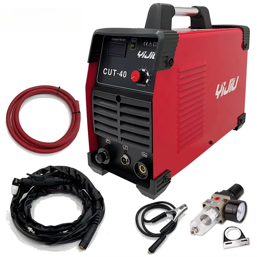 220 فولت 40A المحمولة البلازما القاطع رائجة البيع IGBT آلة قطع البلازما للكربون الصلب الفولاذ المقاوم للصدأ الألومنيوم النحاس