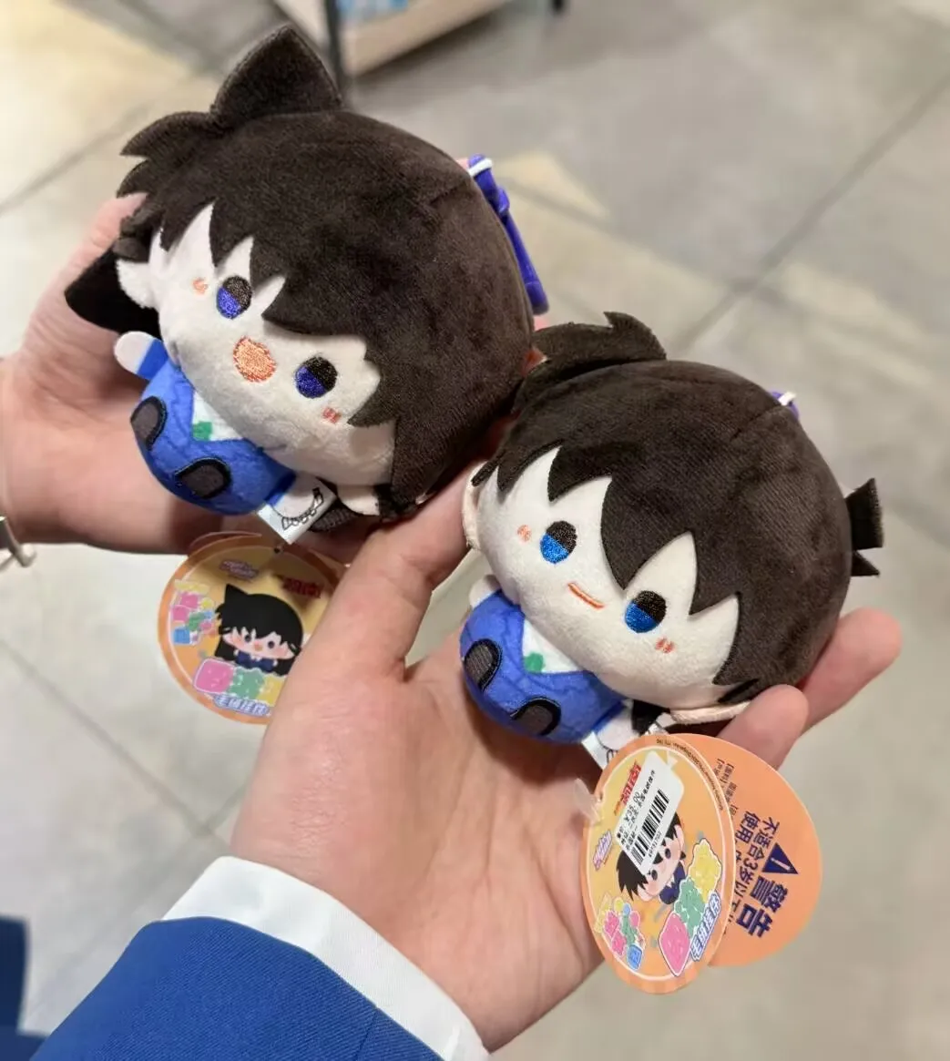 Nieuwe Originele Minidoll Detective Conan Wow Knuffel Tas Hanger Sleutelhanger Decoratie Aangepaste Licentie Wow Kawaii Poppen Kids Gi