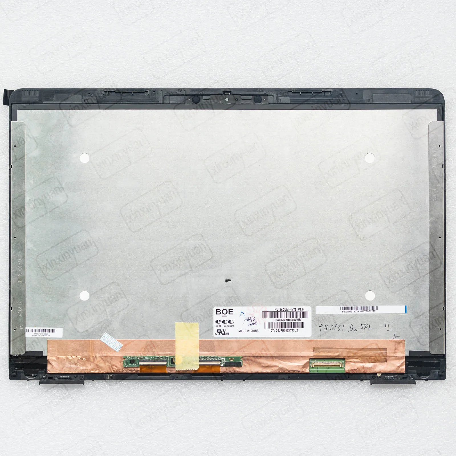 15.6-INCH LCD Screen Touch Assembly for HP SPECTRE X360 Convertible 15-BL 15T-BL Display Panel Replacement UHD 3840x2160