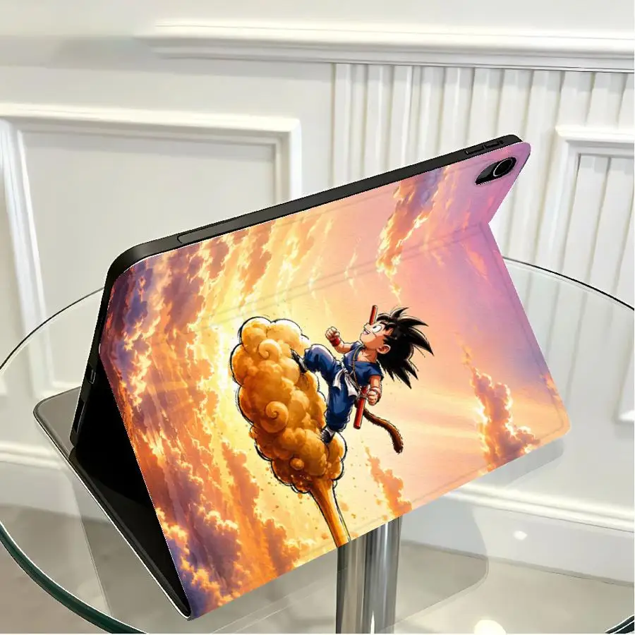 With Pencil Holder Case for Samsung Galaxy Tab A7 Lite S10FE S11 S10 Plus S9+ S10 Lite S7 S8+ A11 A8 A9Plus S9 FE Dragons Ball