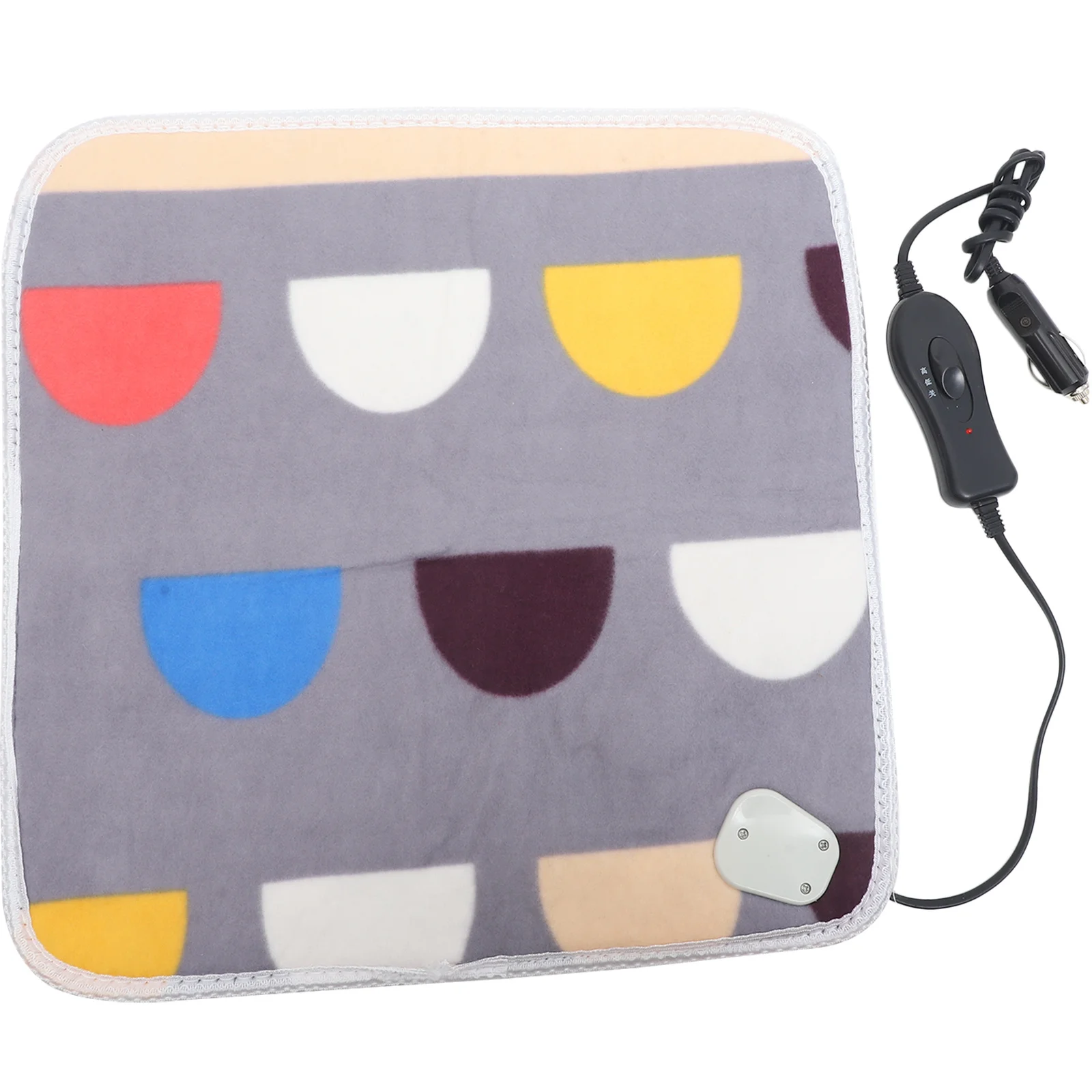 

Heated Seat Cushion 12V Fast Heating Car Mat Winter Warmth for Vehicles Pets Portable Comfortable Soft Fabric