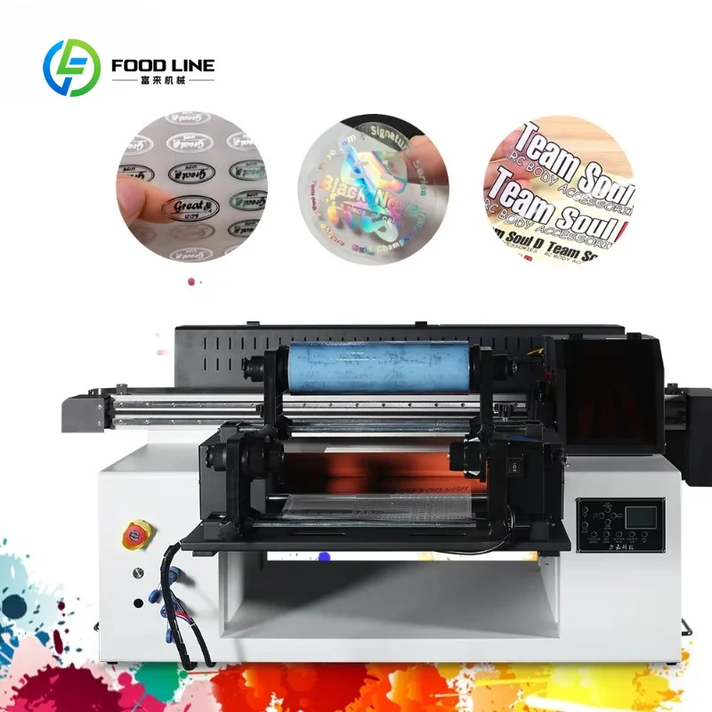 Customized Advanced UV Flatbed Printer 6060 Roll to Flat Printing Machine for Leather Fabric Signage Packaging and Promotion