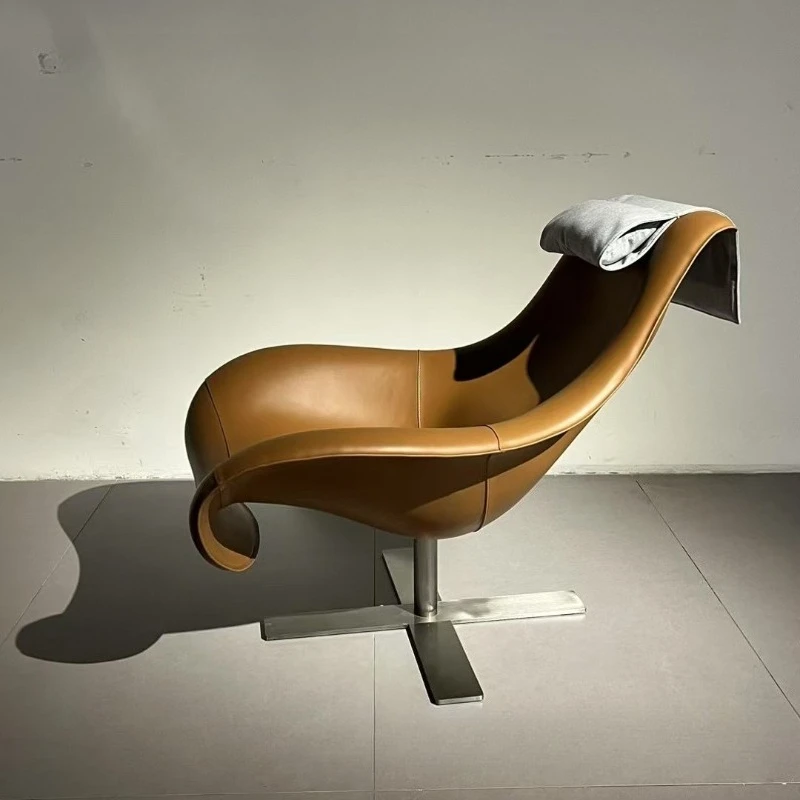 

Duck tongue Matt special-shaped Internet celebrity leisure chair Nordic fiberglass recliner art creative sofa chair