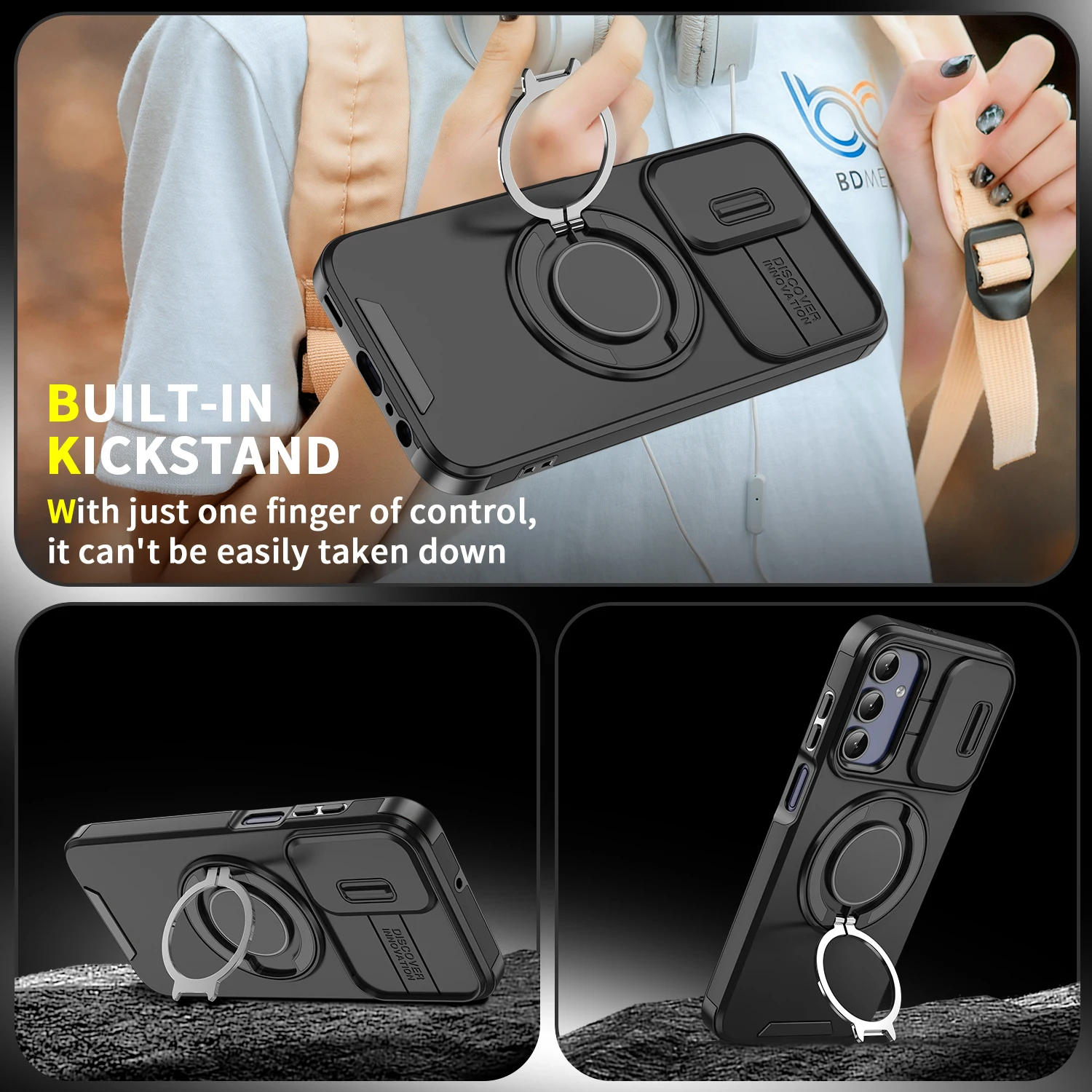 

Dual Layer Rugged Cover Accessories Case for Samsung Galaxy S25 FE S24 Ultra S22 S21 S23 Plus A17 A56 A36 A16 A55 A35 A15