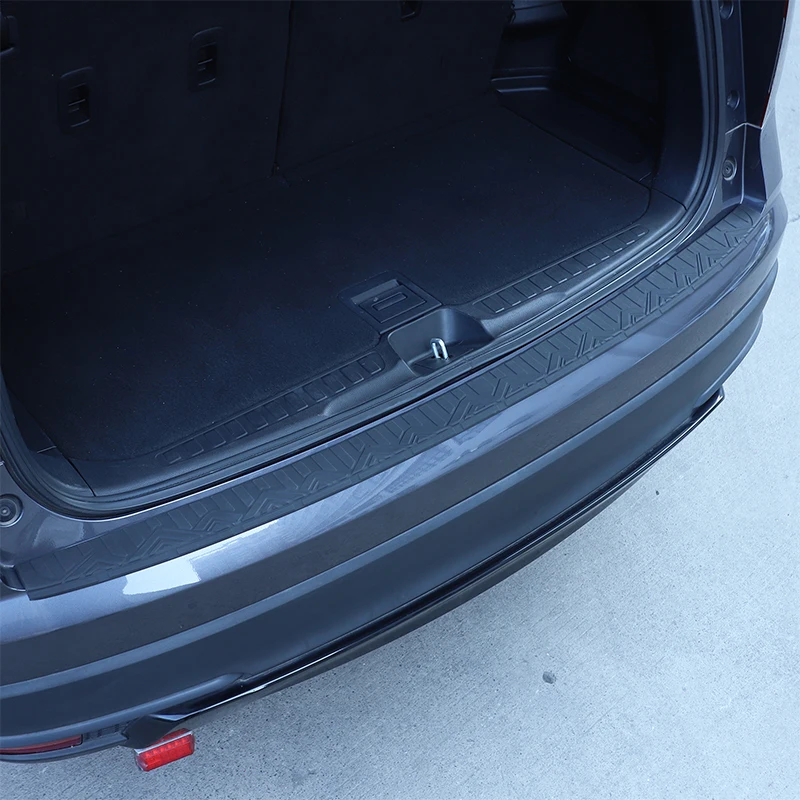 For Honda Pilot 2016-2022 car trunk external protection panel Car rear bumper protection accessories silicone 1-piece set