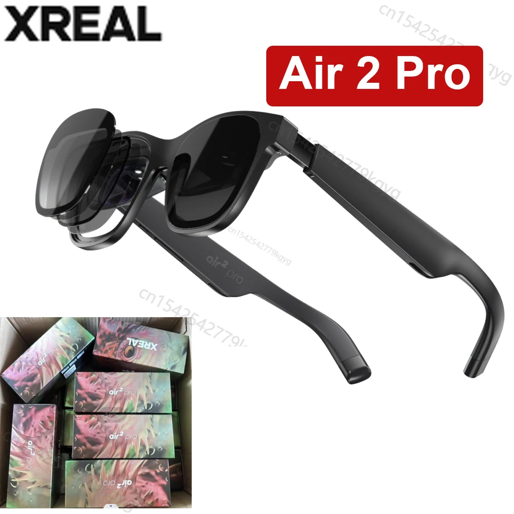 XREAL Air 2 Pro Nreal Smart AR VR Glasses HD 130 Inches Space Giant Screen Private Cinema Portable 1080p View