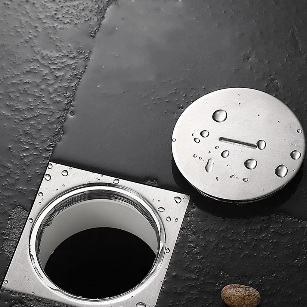 Floor Drain For 50 With Hair Blocking Function Prevents Debris Build-up While Allowing Water