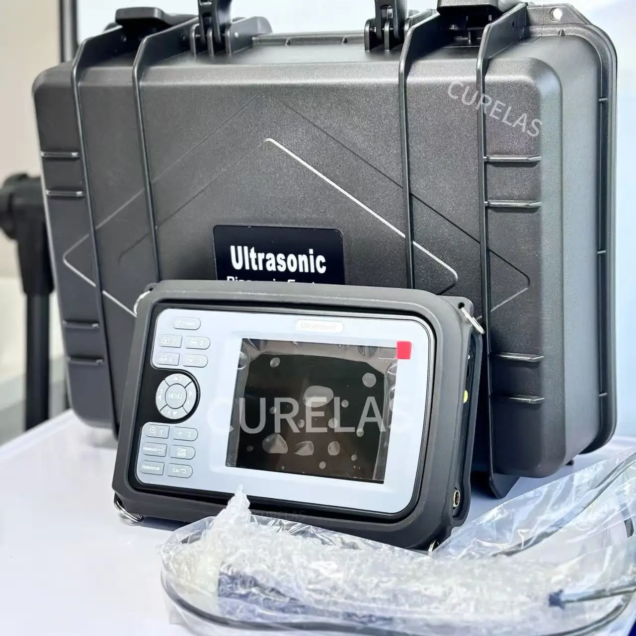 Medical Wholesale 5.7 Inch High Resolution Display Handheld Veterinary Ultrasound Scanner Portable Veterinary Ultrasound