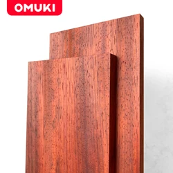 OMUKI 2pcs Rosewood Black Walnut Beech Solid Wood Panel DIY Handmade Construction Model Speaker Box Materia