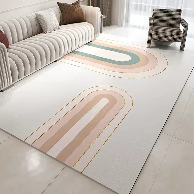 

Nordic Style Entry Door Mat Balcony Carpets Kitchen Oil-proof Waterproof Carpet Bathroom Non-slip Rug Living Room Rugs Scrubable
