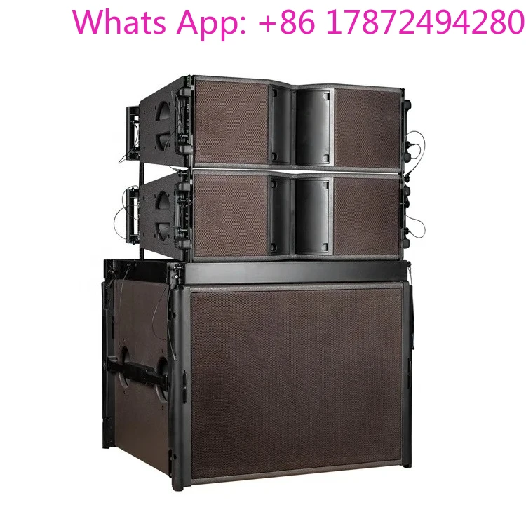 High Quality Dual 8 Inch Line Array Speaker For Church Sound System Equipment