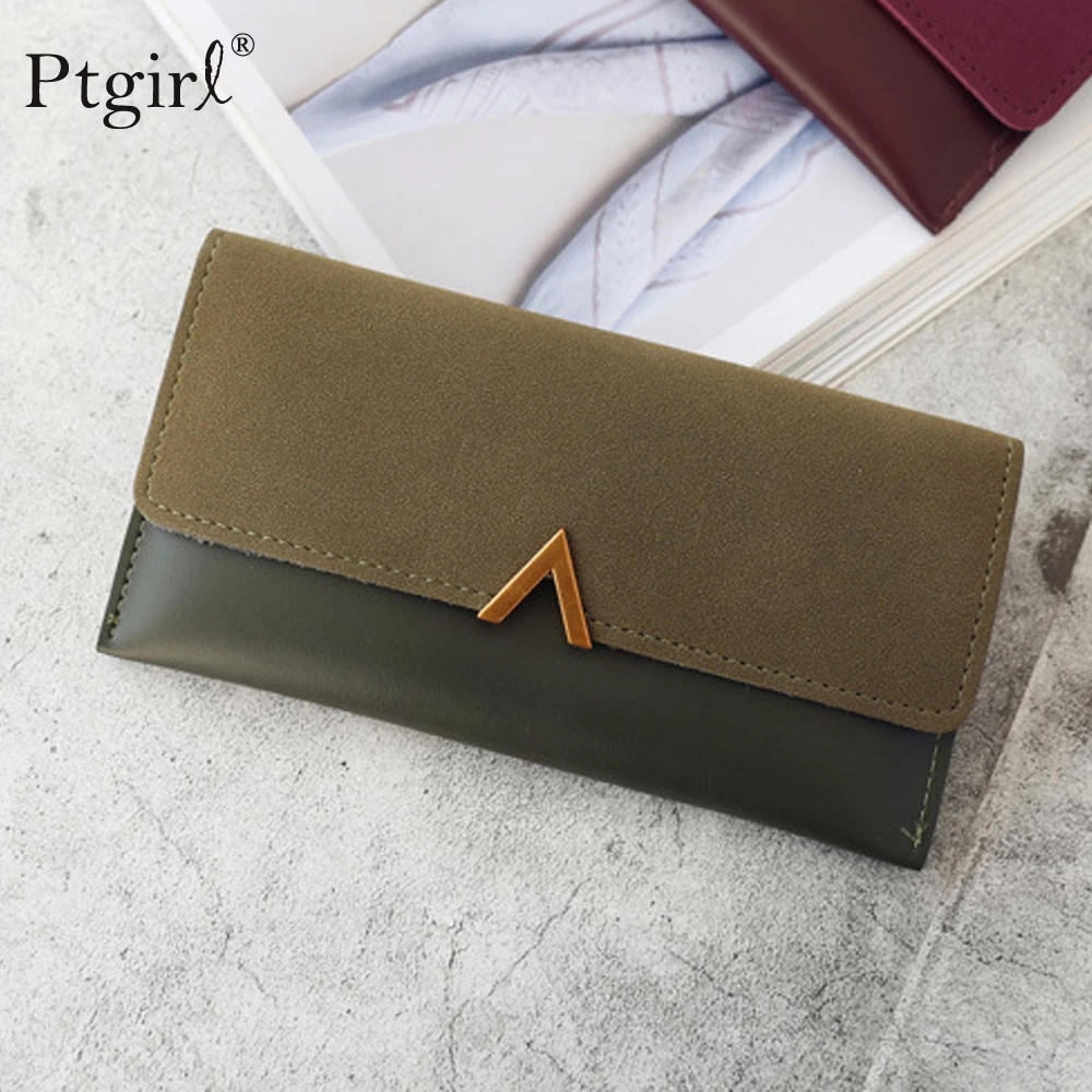 

2024 Leather Women Wallets Hasp Lady Moneybags Zipper Coin Purse Woman Envelope Wallet Money Cards ID Holder Bags Purses Pocket