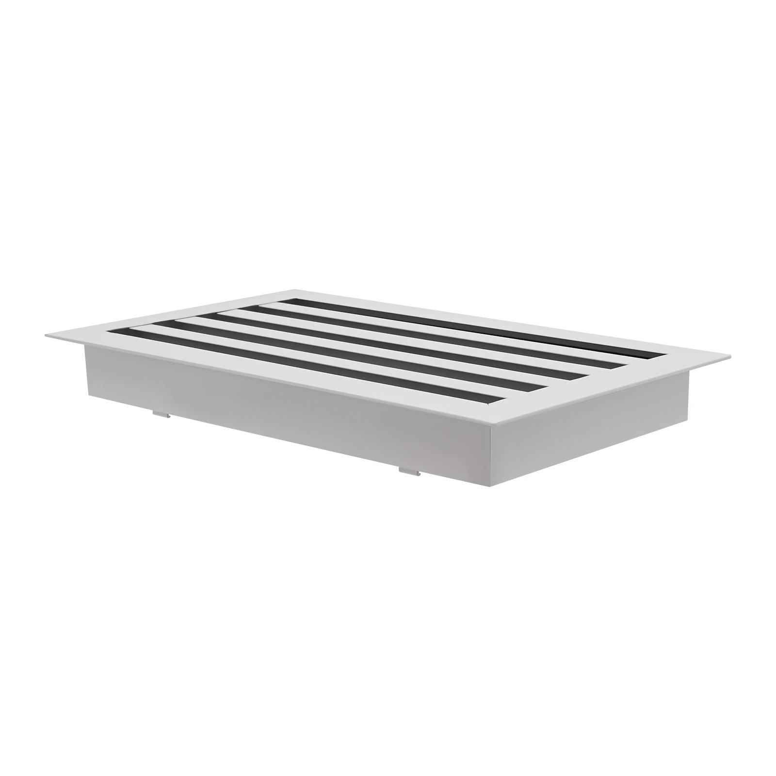 Imagem -04 - Slot Linear Padrão Grelhas de ar Difusor Ventilação de ar Teto Parede Piso Registro Decorativo Branco 14x8