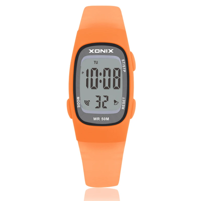 GOUDEN Nieuwe Eenvoudige Elegante Digitale Horloge Waterdicht 100m Zwemmen Duiker Dames Student Alarm Stopwatch Elektronische Reloj Mujer FC