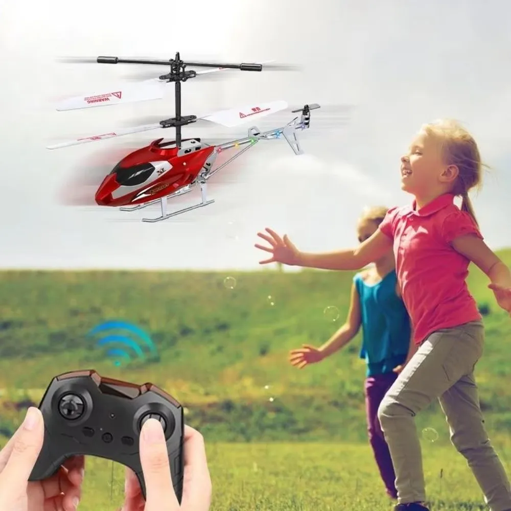 3.5CH RC Helicopter Light Up Remote Control Remote Control Helicopter Fall Resistant Easy Control Kids Helicopter Toy Kids Gift