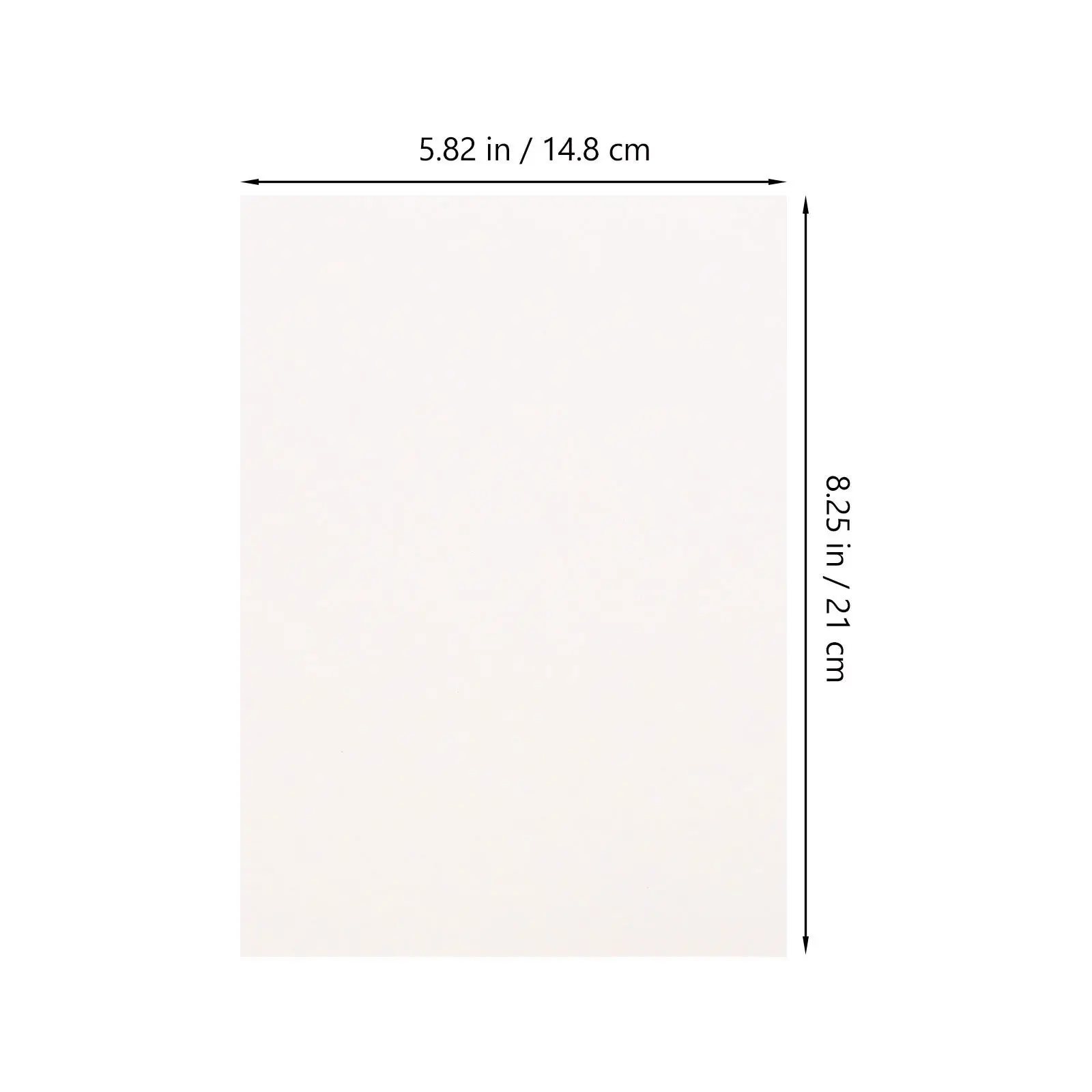 100Sheets Blank Vinyl Sticker Paper Printable Adhesive Label Paper Waterproof Scratch Resistant Multi-Use Sticker Sheets view 5