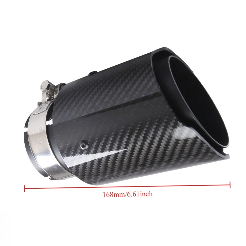 

1 шт., черный автомобильный выхлопной хвост из углеродного волокна, подходит для Peugeot 3008 208 308 508 4008 408 2008 307 207 107 607 106 406 5008