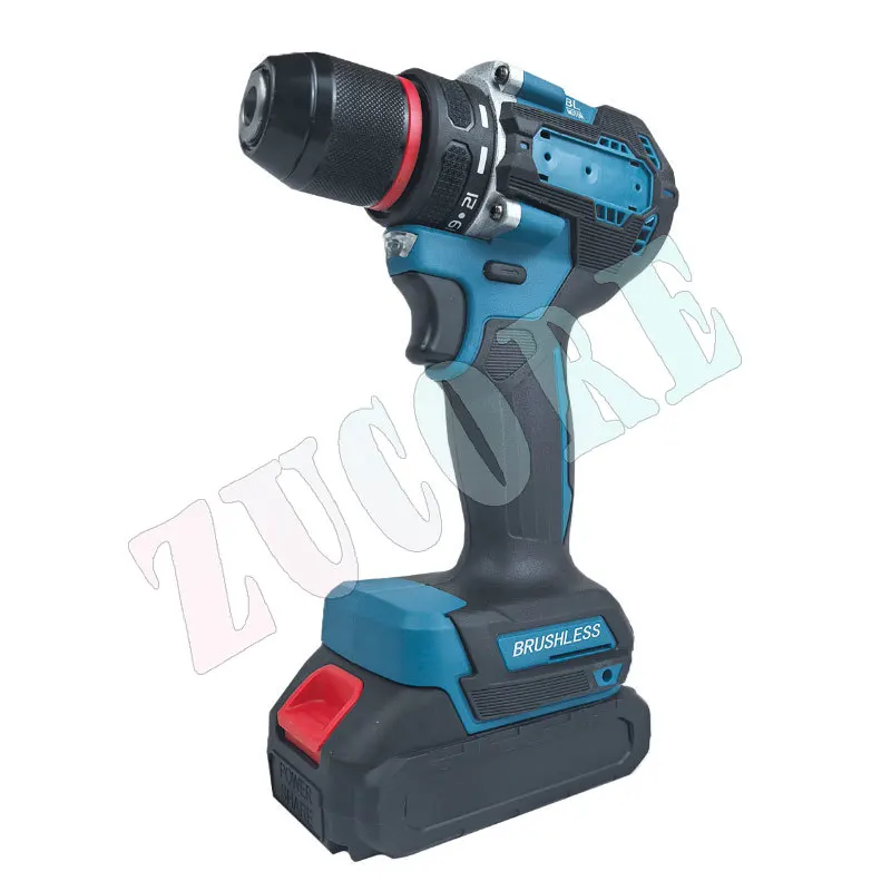 Factory Power Drills Kit 21v Portable Electric Cordless Brushless 18V Cordless Drill Lithium Battery  Battery Tool Set