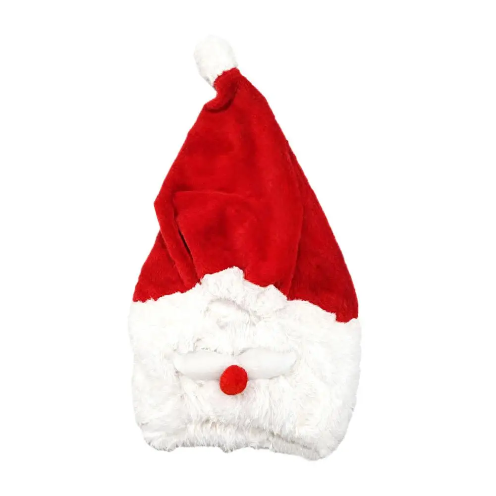 AliExpress NONE Christmas Santa Motorcycle Helmet Cover Plush Windproof Warm Outdoor Cycling Helmet Cover Full Face Safe Hat Christmas Deco Gift