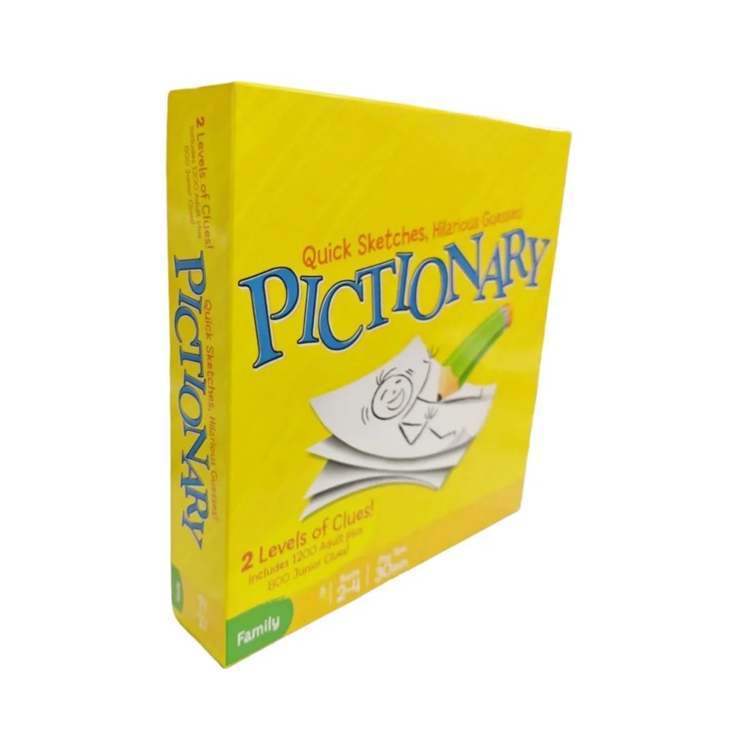 Pictionary, Word Guessing Game, Interactive Board Game, Suitable for Family Parties, Suitable for Gifts (Slight Color Difference)