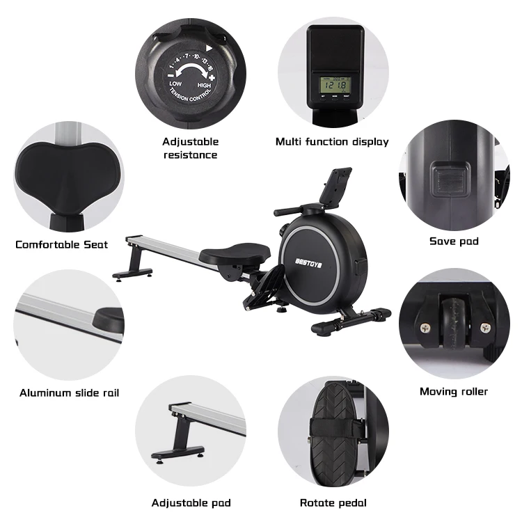 

Самый продаваемый гребной тренажер высокой интенсивности, новое коммерческое фитнес-оборудование для клубов, лучшее фитнес-оборудование для залов